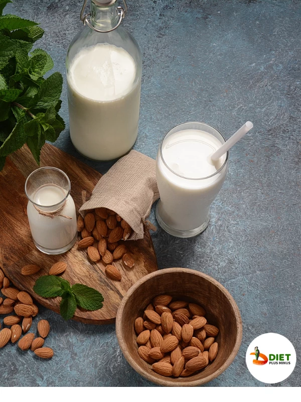 Almond milk protein shake
