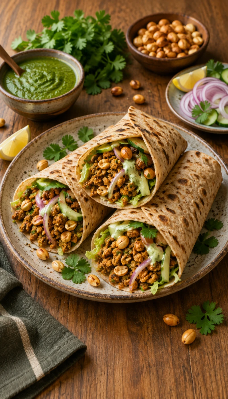 Soya-Peanut Crunch Wrap