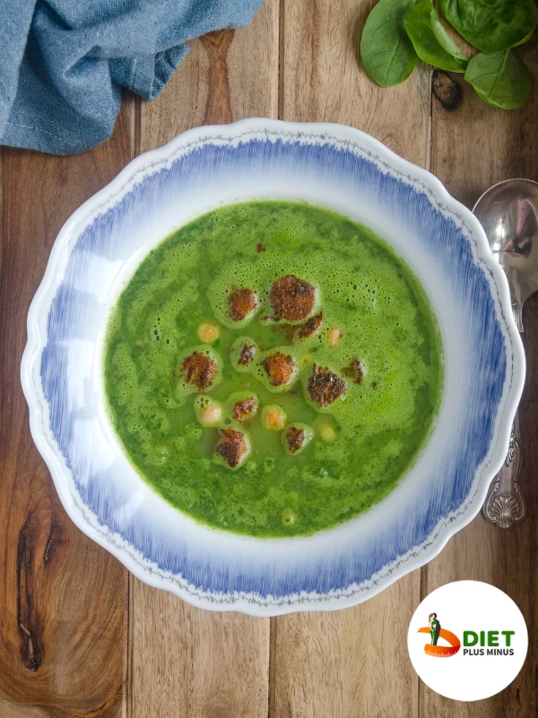 Spinach Soup with Chickpeas