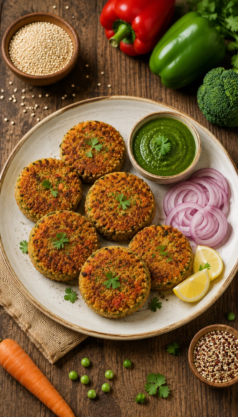 Quinoa Veg Cutlet
