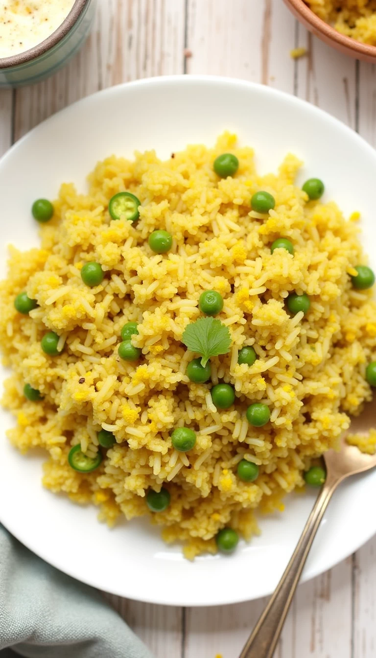 Cabbage Peas Rice