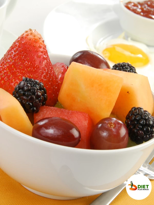 Fruits Bowl with Egg