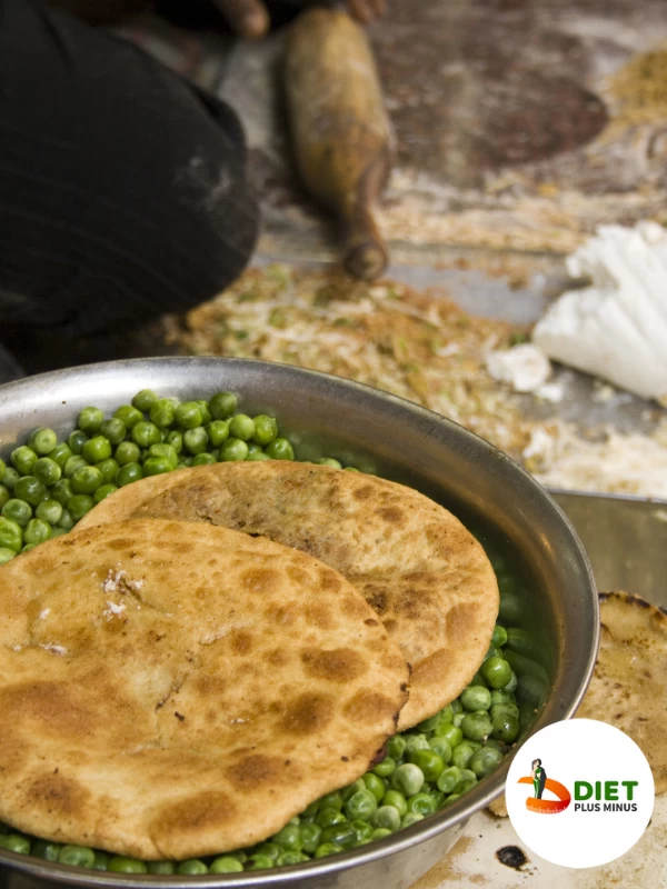 Peas Paratha