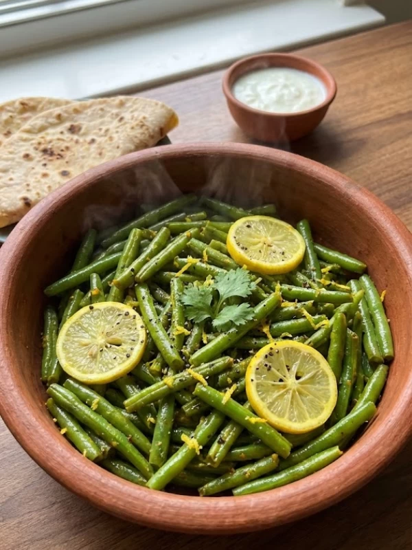 Beans Lemon Pepper Sabzi