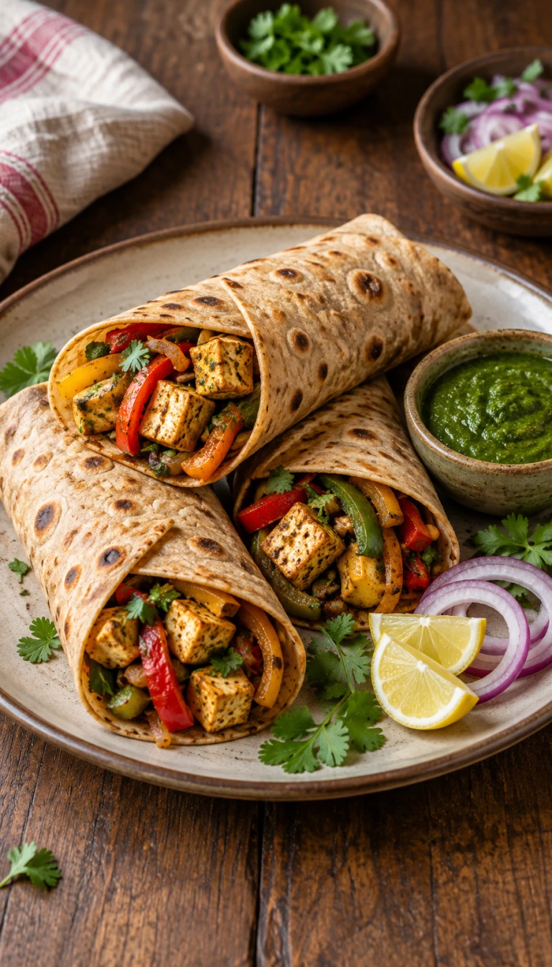 Tofu Pepper Wrap