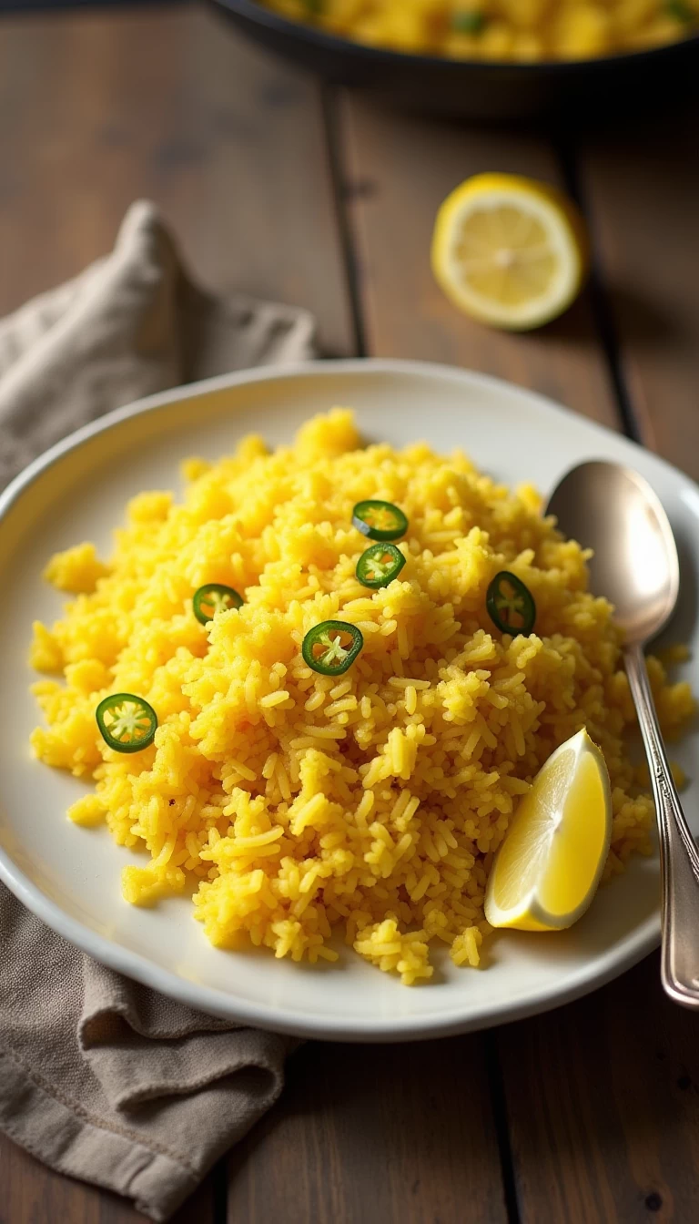Ginger Lemon Rice