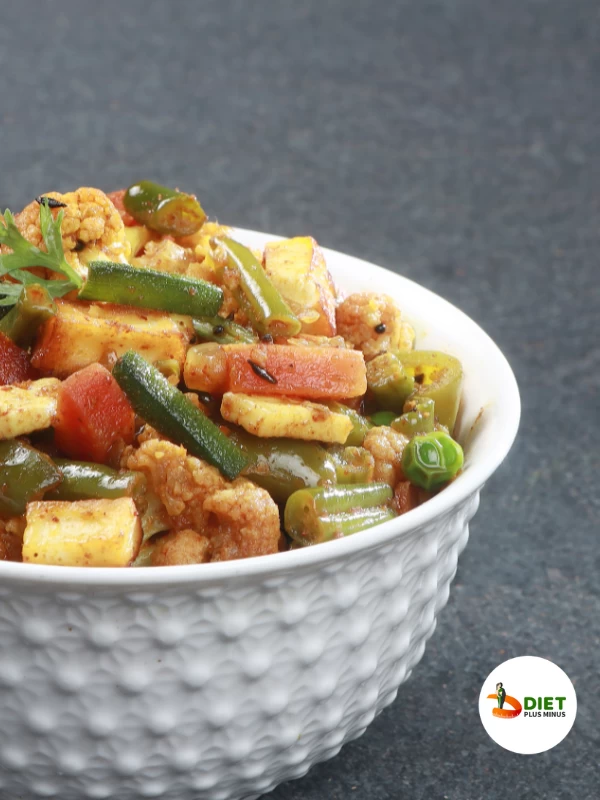 Fried Paneer with Sauteed Green Beans