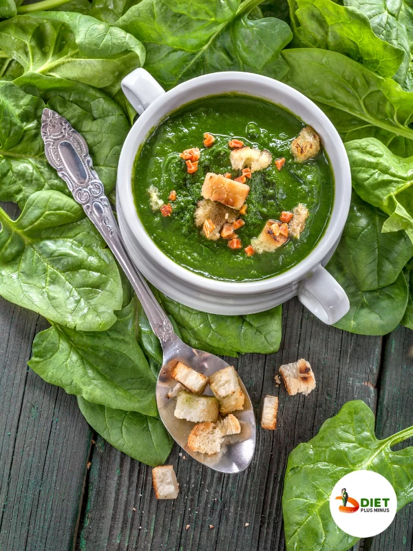 Diet+/- Spinach Soup