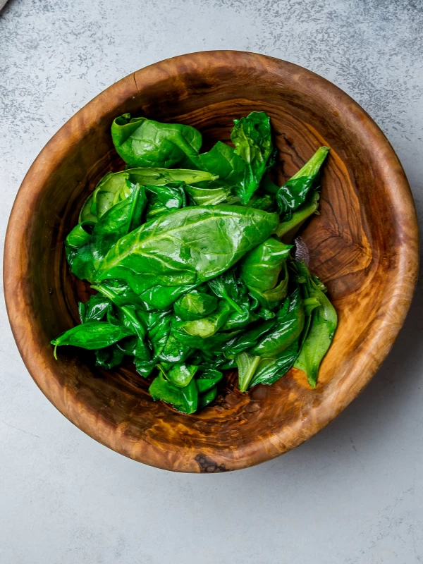 Steamed Spinach