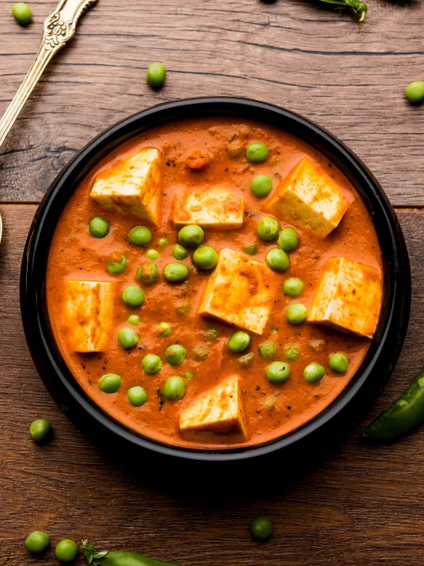 Matar Paneer (Low Calorie)