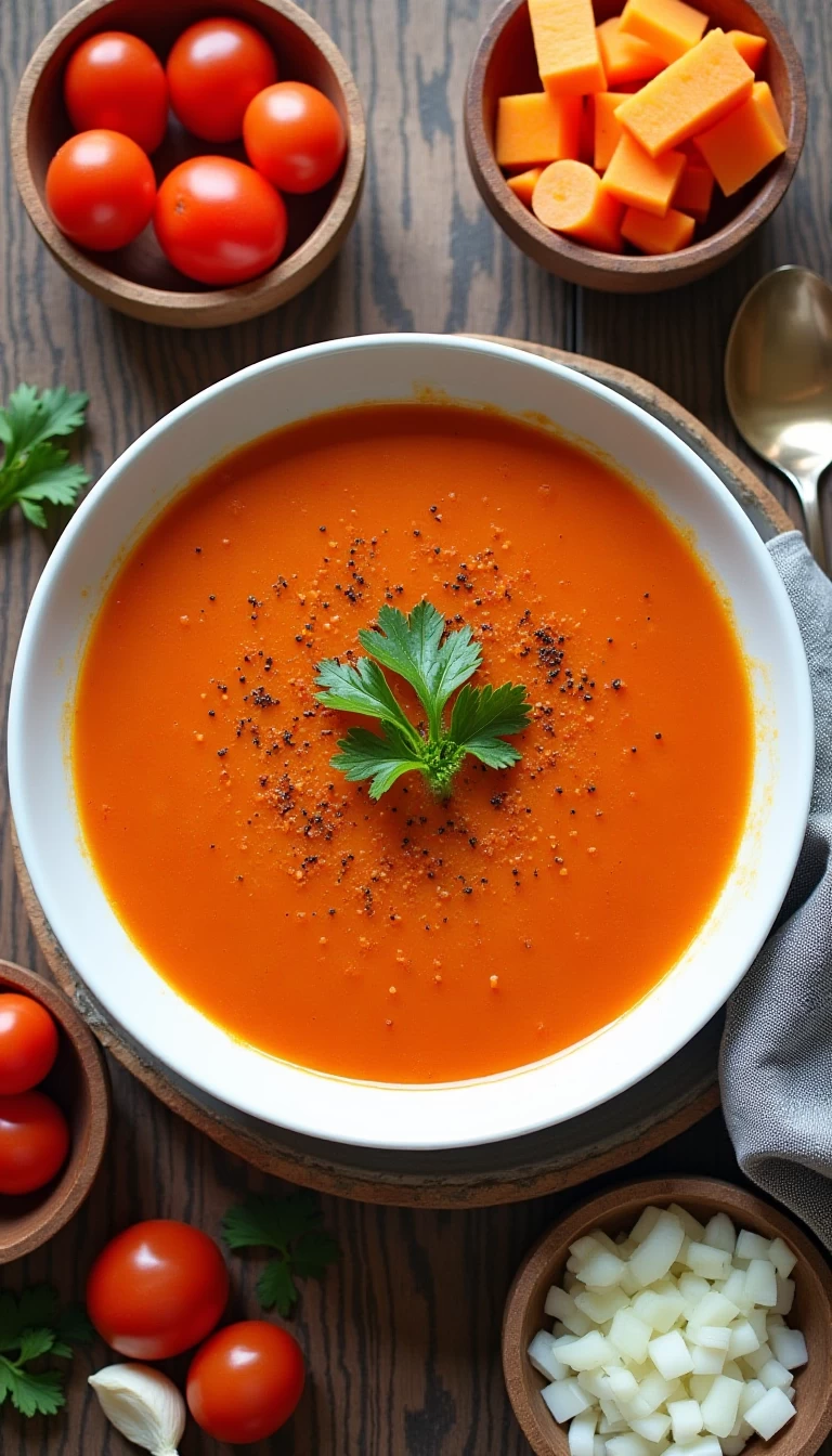 Vegetable Tomato Shorba