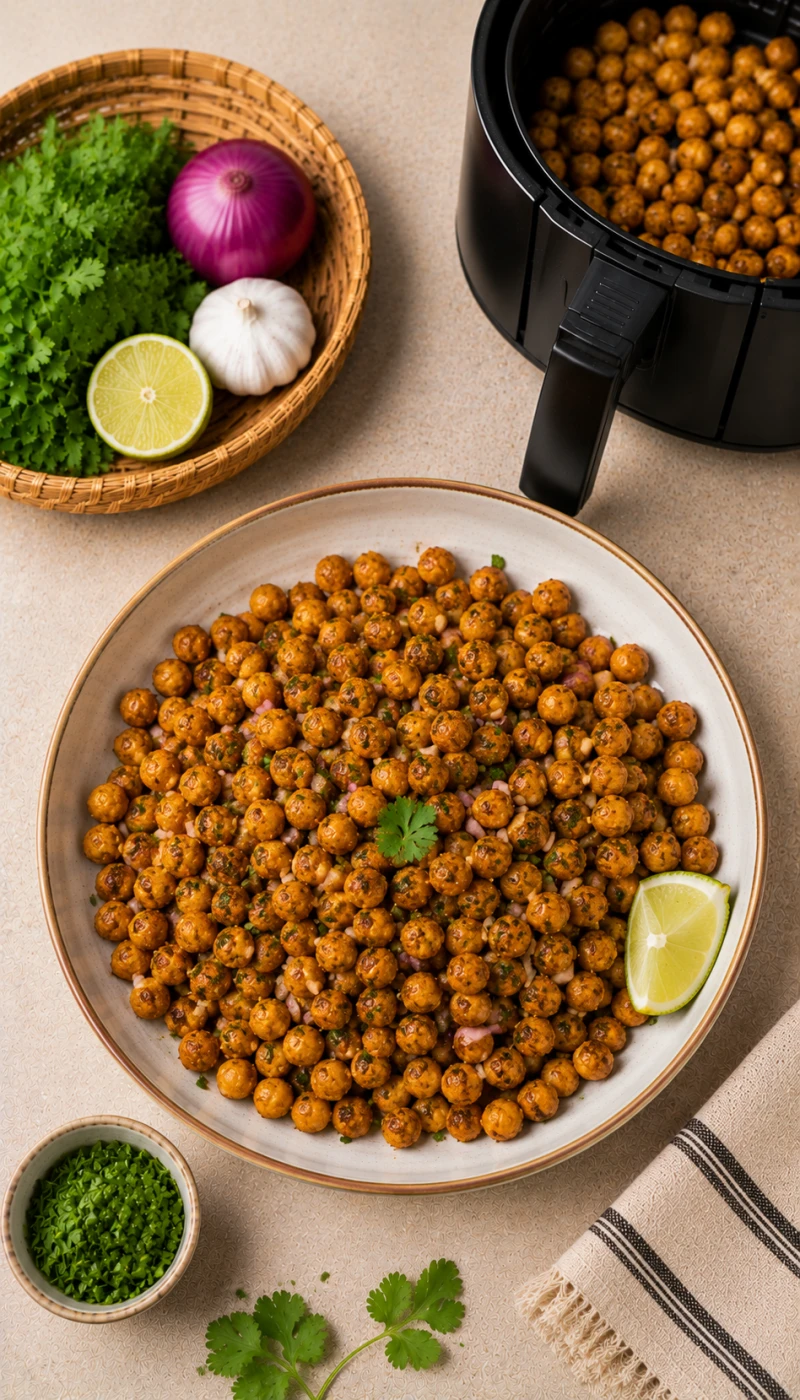 Air Fryer Chickpea Crunch