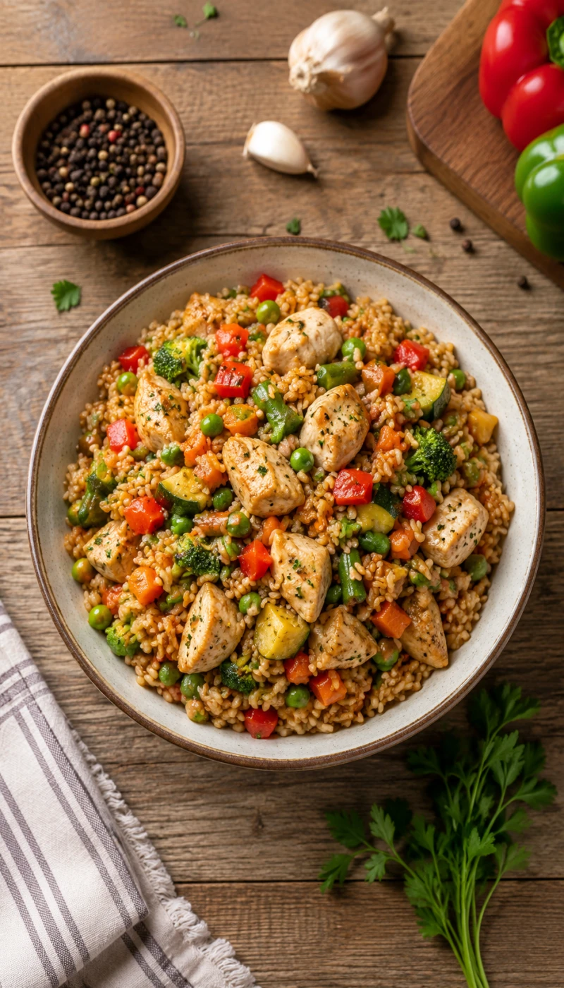 Chicken Brown Rice Bowl