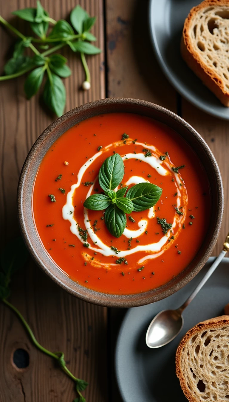 Methi Tomato Soup