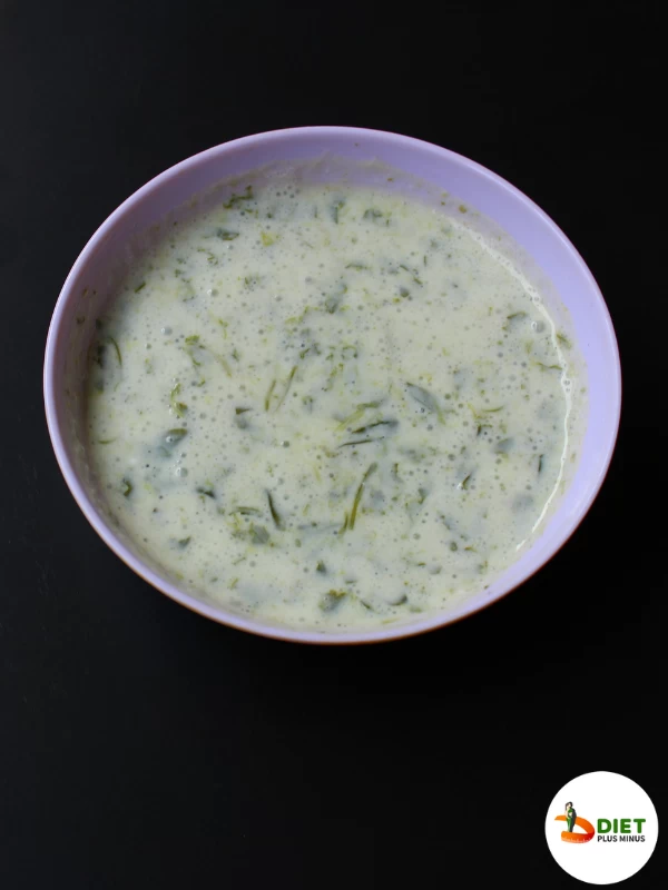 Diet +/- Cucumber Raita