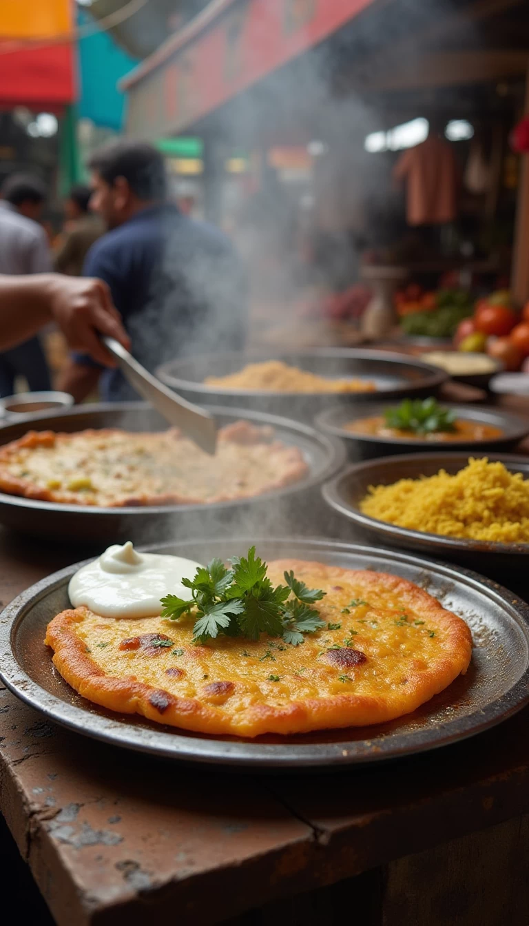 Cabbage & Besan Puda