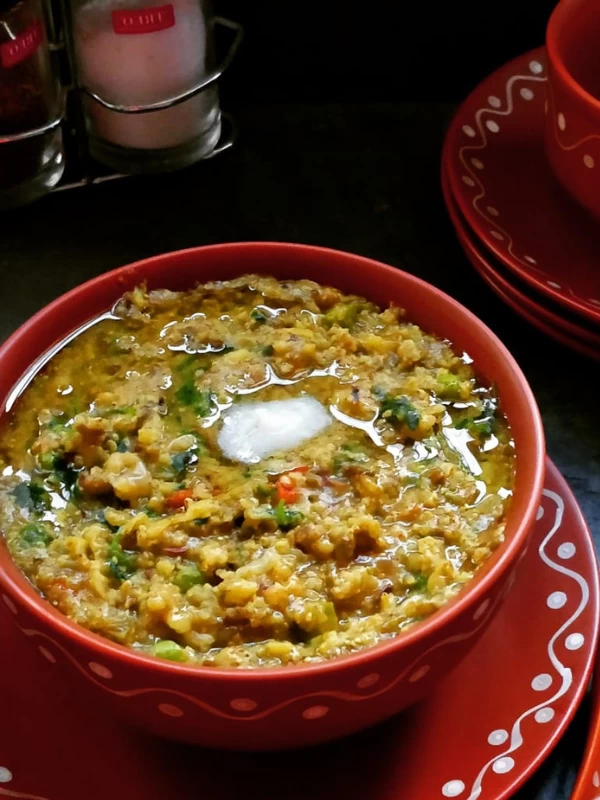 Bajra-Matar Ki Khichdi