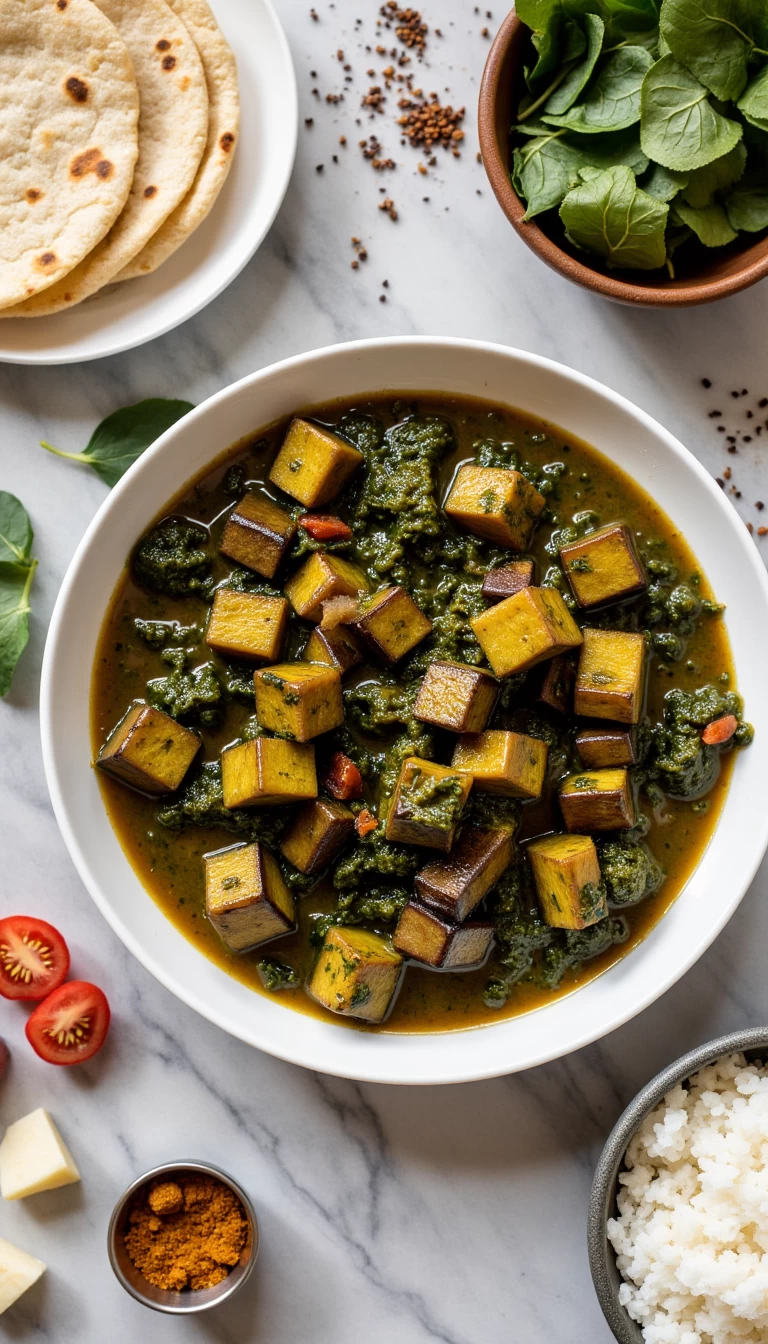 Baingan Palak Veg