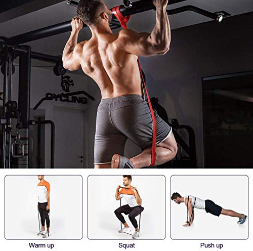 Free Leaper Exercise Bands Stretch Pull up Assist Band Resistance Bands for Workout Gym Yoga